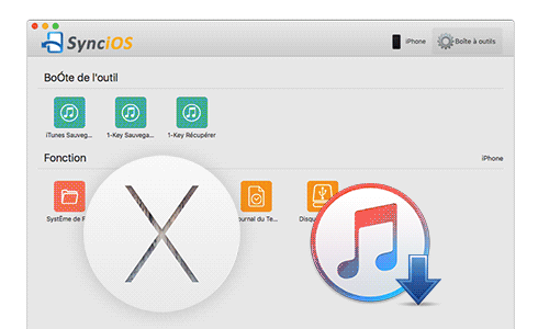Autres fonctions de syncios pour Mac